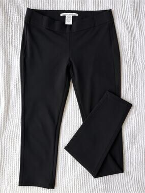 Diane von Furstenberg DVF Black Stretch Skinny Pants Leggings Women’s Size 14